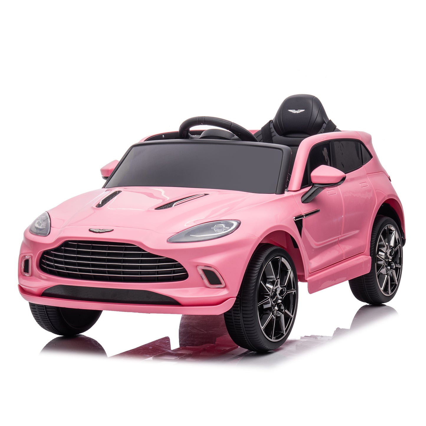 12V Dual-drive remote control electric Kid Ride On Car,Battery Powered Kids Ride-on Car pink, 4 Wheels Children toys vehicle,LED Headlights,remote control,music,USB.