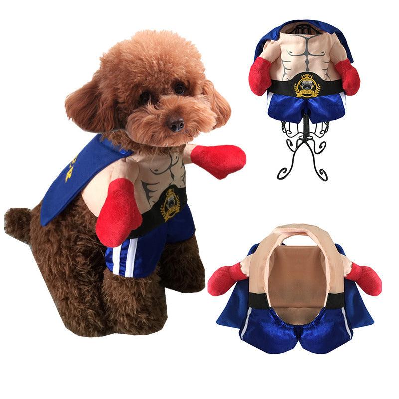 Boxer Brawler Halloween Dog Costume-3