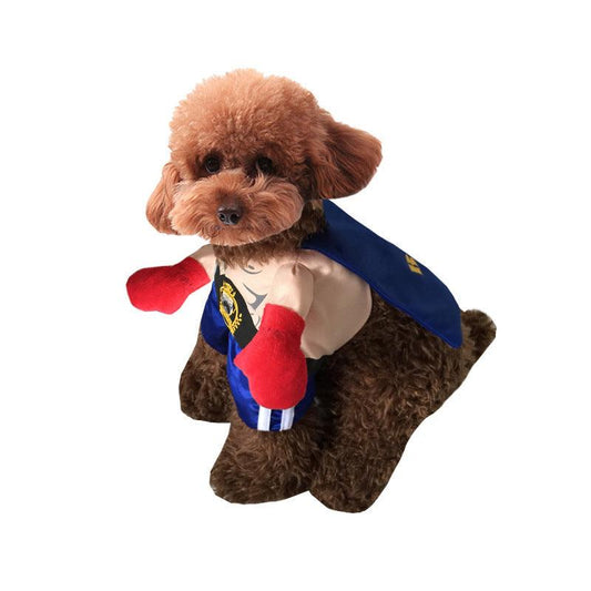 Boxer Brawler Halloween Dog Costume-0