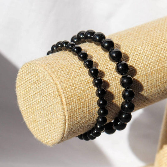 Black Tourmaline Bracelet ✦ Protection, Anchoring, Return to self-0