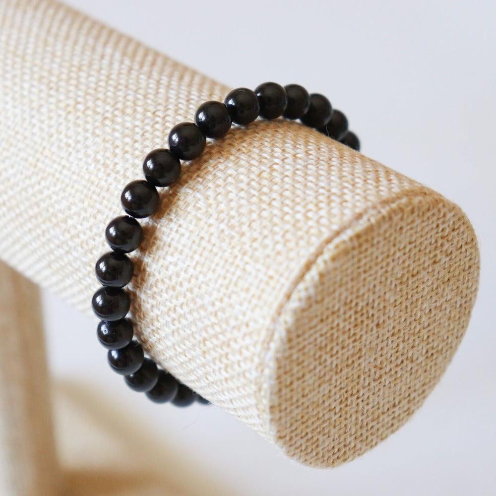 Black Tourmaline Bracelet ✦ Protection, Anchoring, Return to self-4