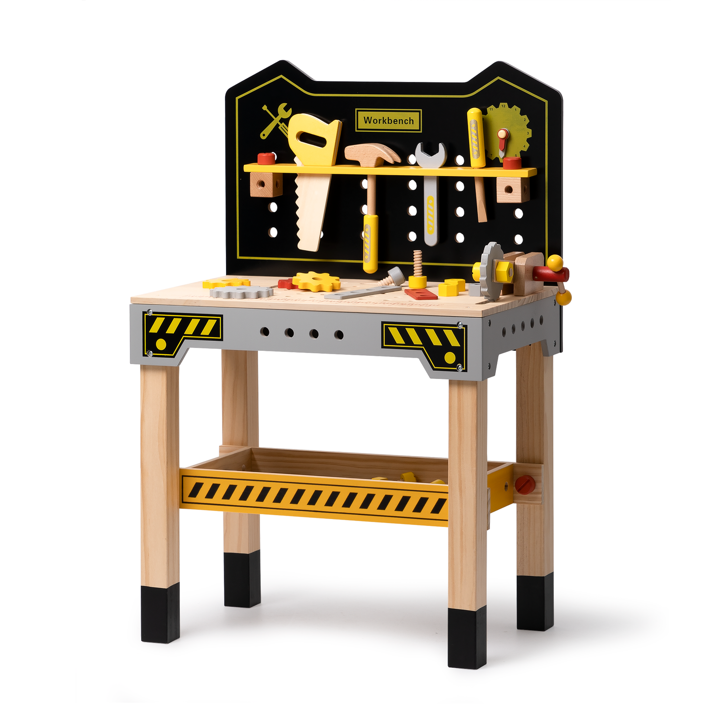 Classic Wooden Workbench for Kids, Great Gift for Children for Christmas,Party,Birthday