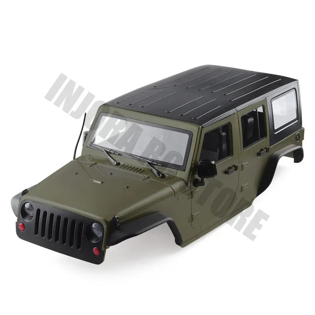 Body Shell For RC Jeep Wrangler