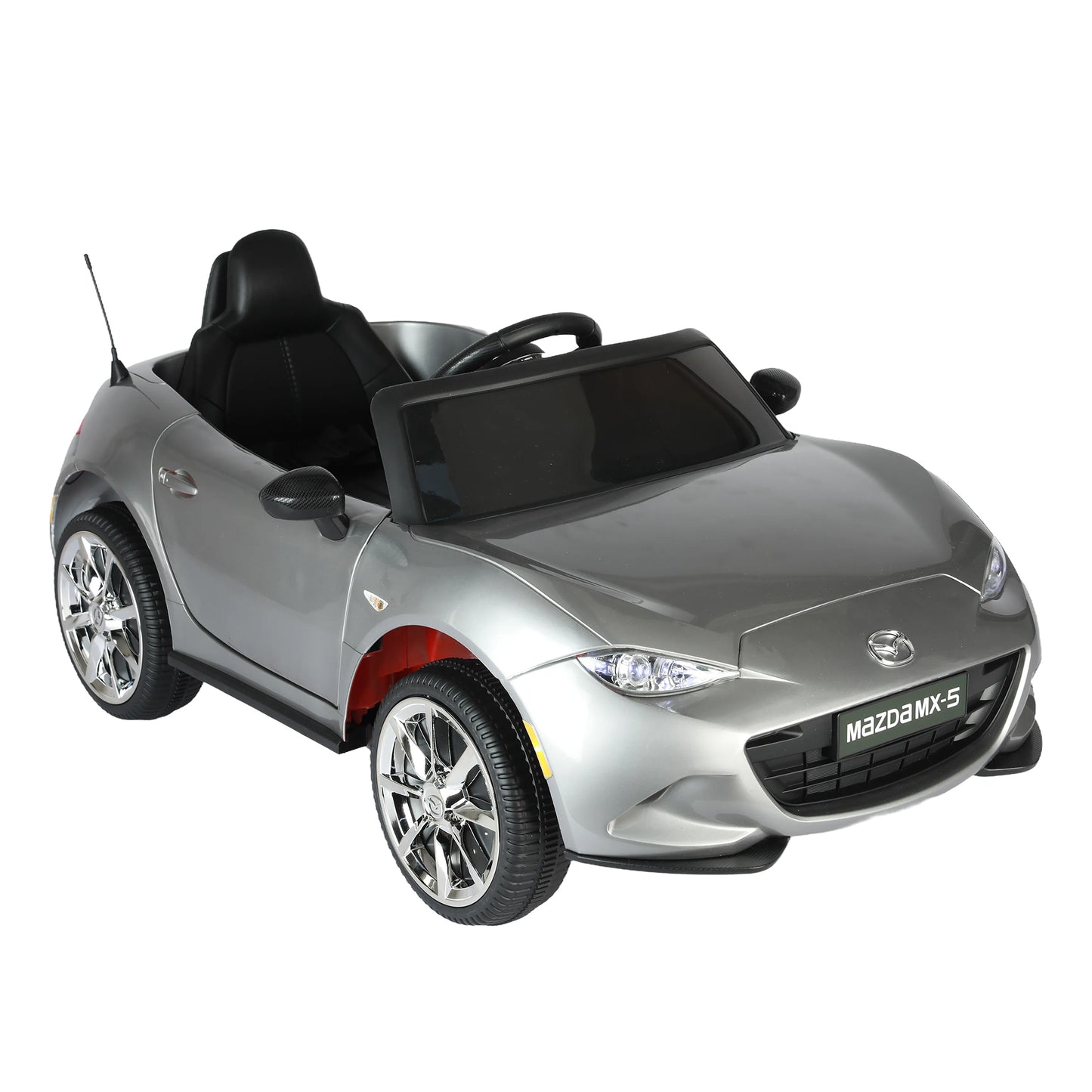 Licensed MAZDA MX-5 RF,12V Kids ride on car 2.4G W/Parents Remote Control,electric car for kids,Three speed adjustable,Power display, USB,MP3 ,Bluetooth,LED light,Two-point safety belt,Painting