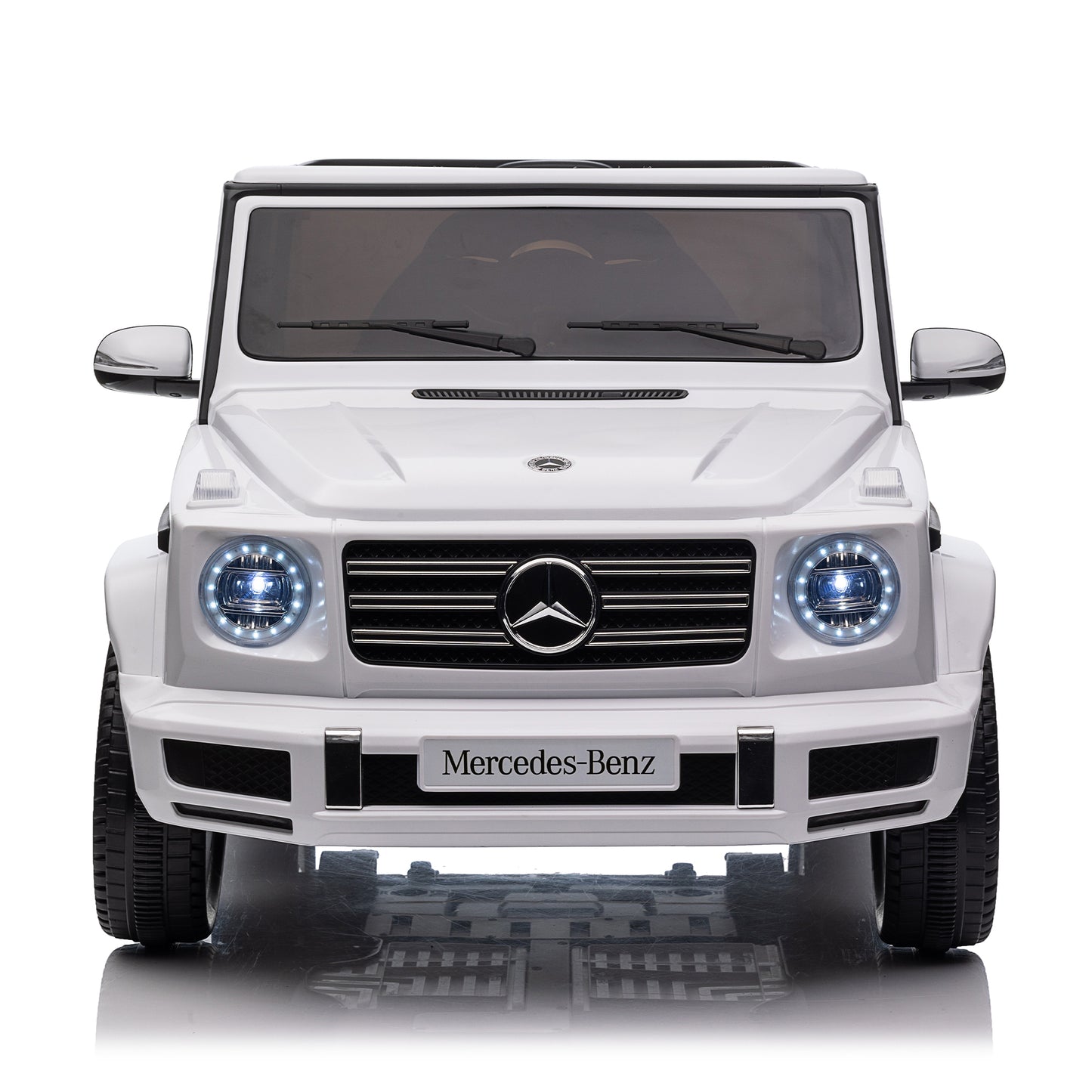 Licensed Mercedes-Benz G500,24V Kids ride on toy 2.4G W/Parents Remote Control,electric car for kids,Three speed adjustable,Power display, USB,MP3 ,Bluetooth,LED light,Three-point safety belt