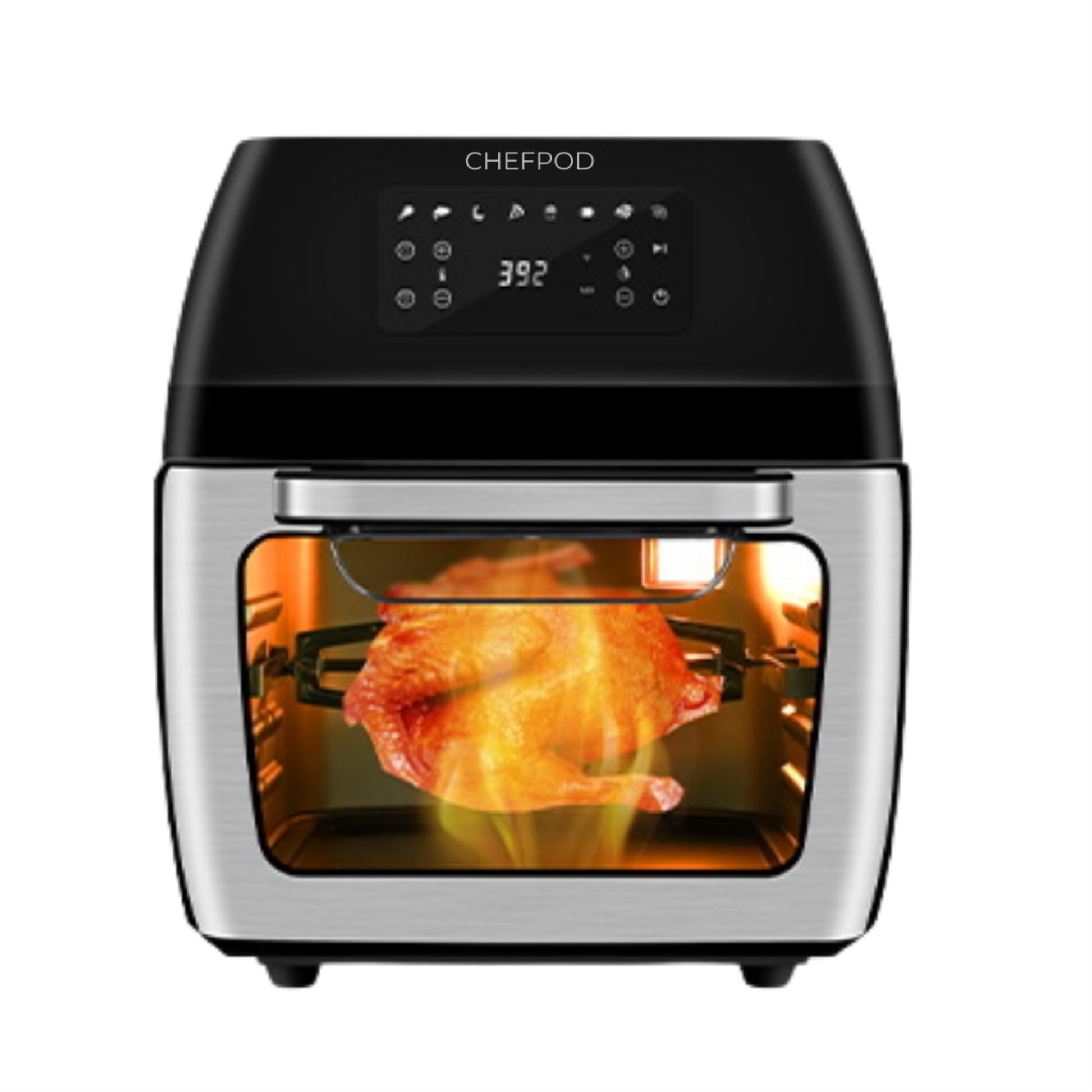 CHEFPod Pro - Air Fryer Oven Digital Touchscreen 13 QT Family Rotisserie Cooker-1