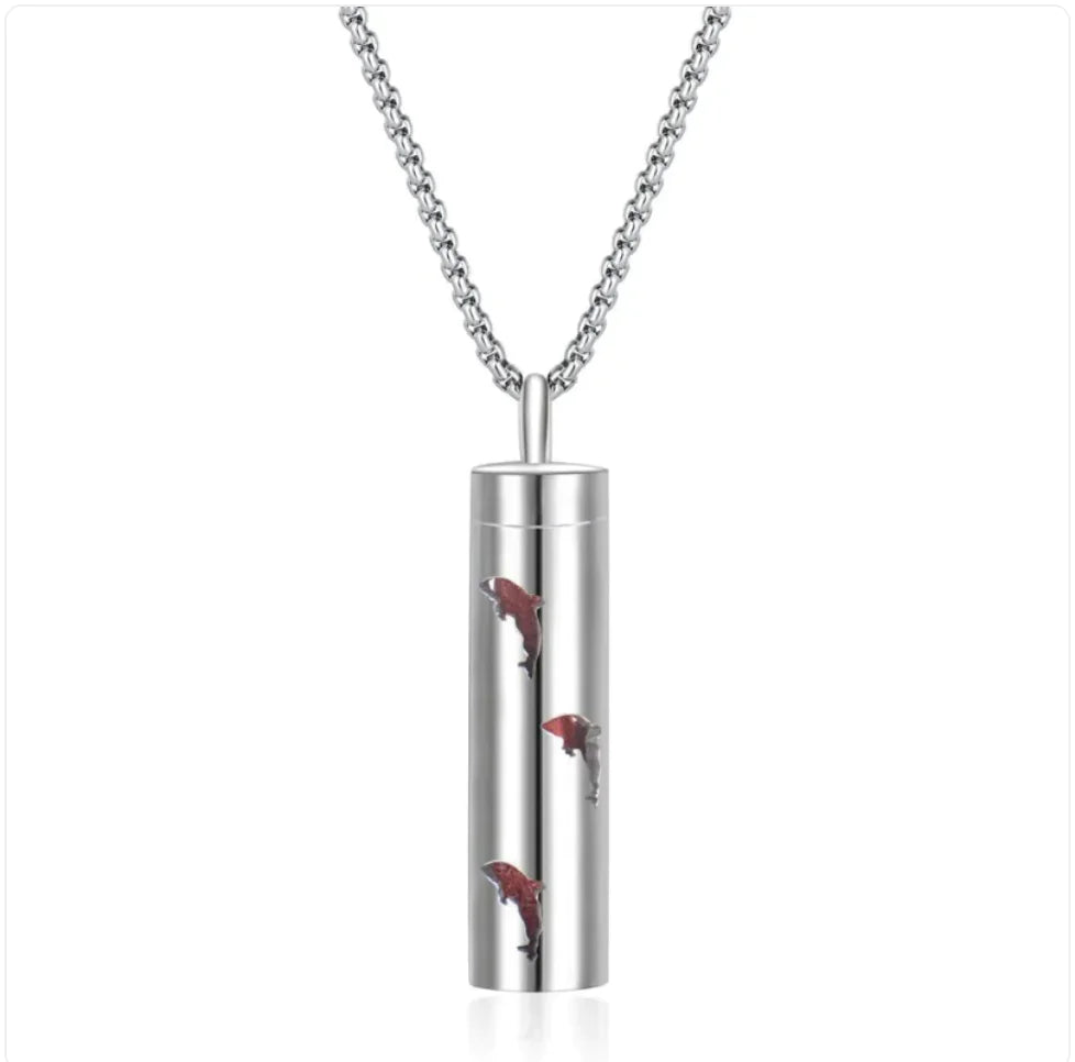 316L Stainless Steel Perfume Oil Diffuser Necklace