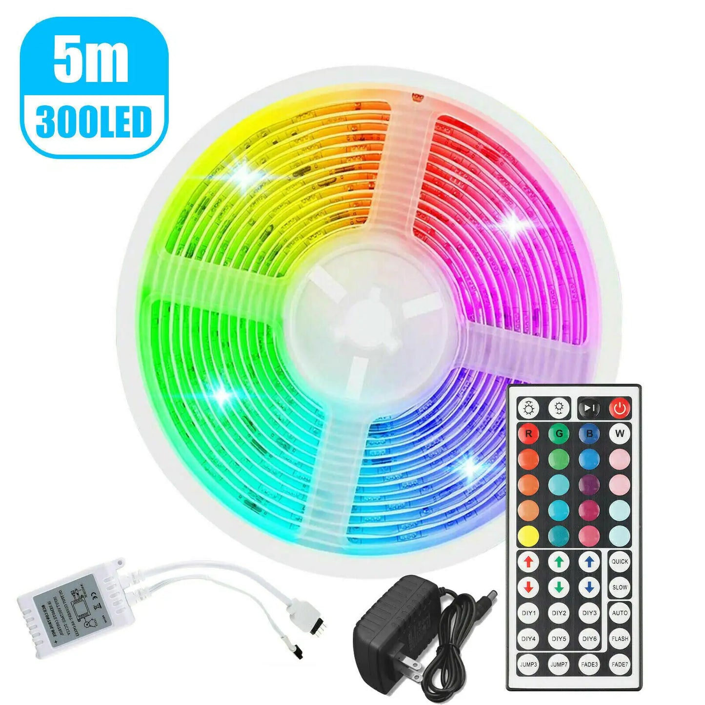 32ft-led-smd-strip-light-flexible-3528-rgb-remote-fairy-lights-room-tv-party-bar