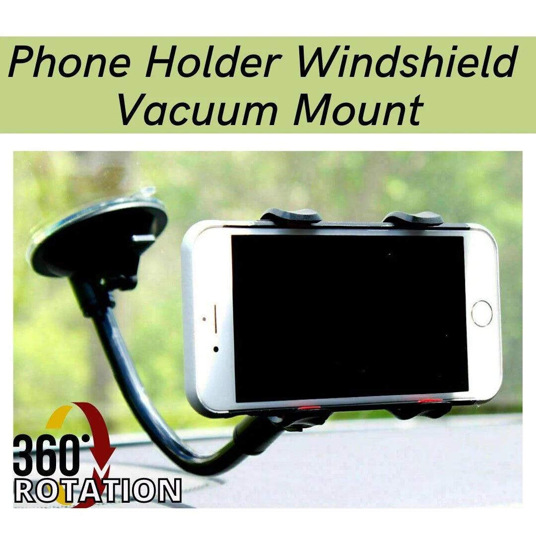 Car Windshield Vacuum Mount Cell Phone Holder Stand for Universal Iphone Samsung-1