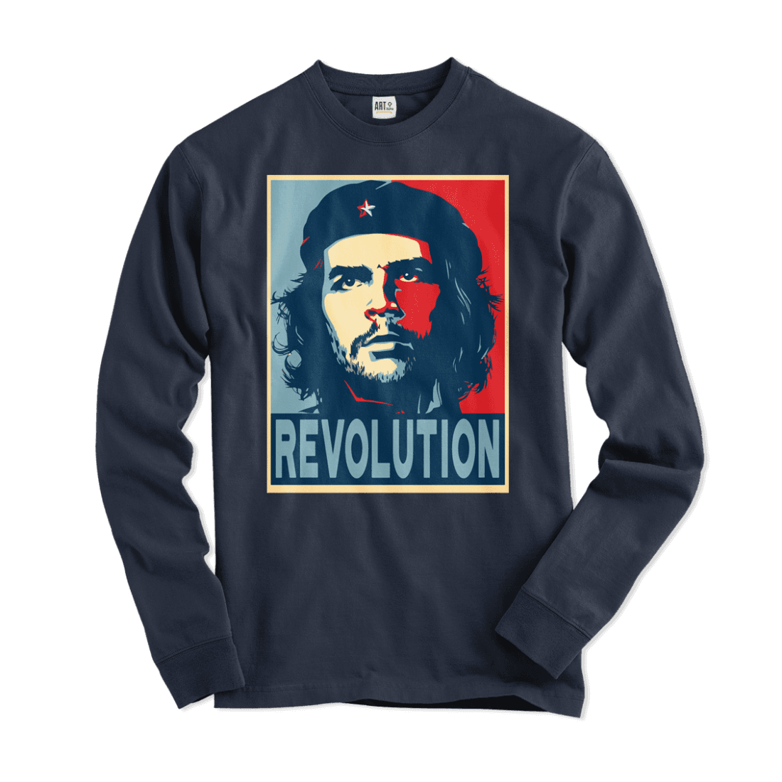 Che Guevara Revolution, Hope Style Long Sleeve Shirt-4