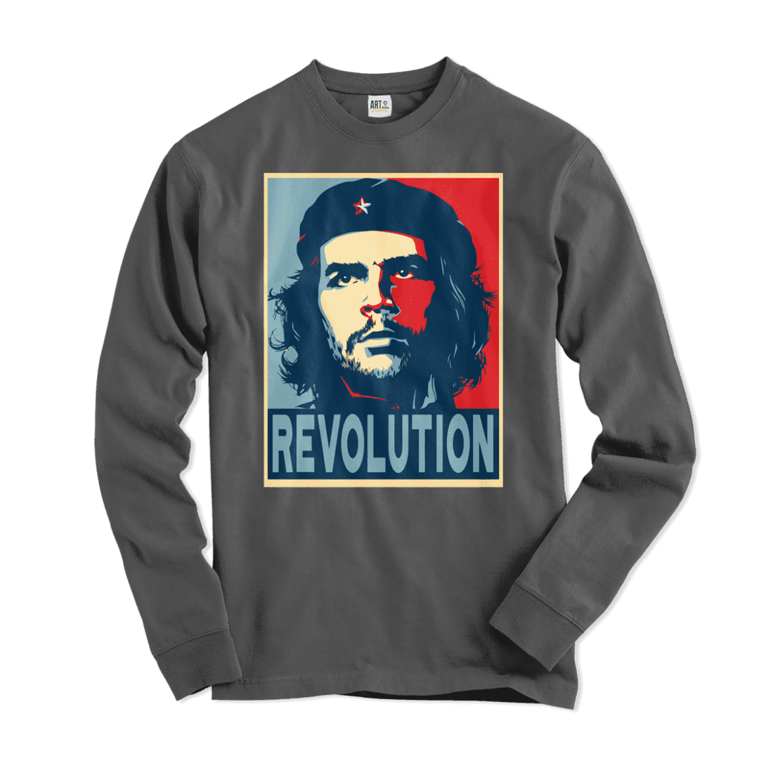 Che Guevara Revolution, Hope Style Long Sleeve Shirt-2