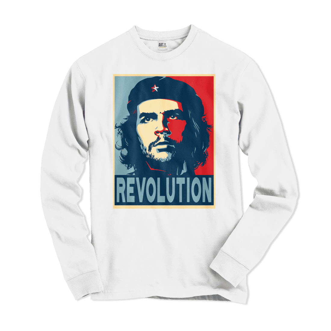 Che Guevara Revolution, Hope Style Long Sleeve Shirt-1