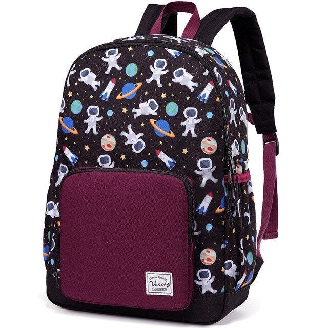 Children Backpack Kids School Bags Kindergarten Preschool Backpack Cartoon Backpack for Girls Boys With Chest Strap-5