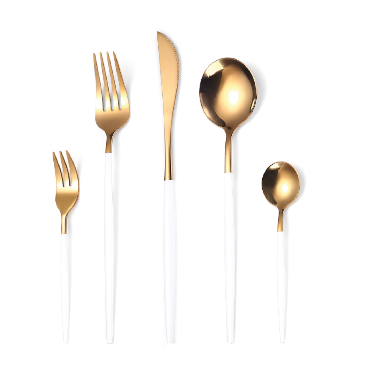 Slim Flatware -Place Set of 5-2