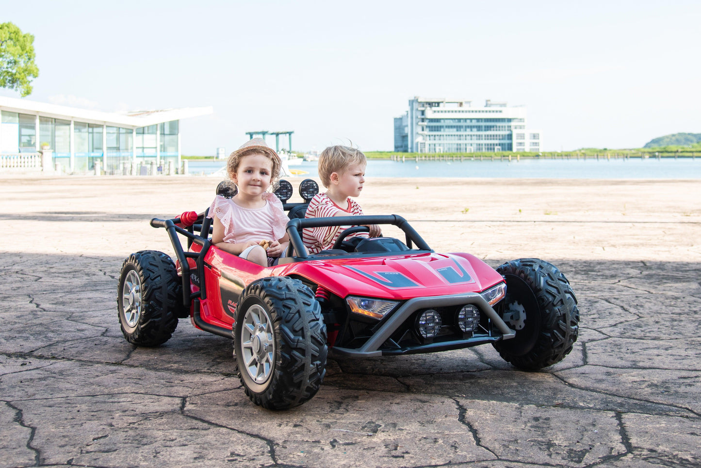 24V Freddo Monster 2 Seater Ride on for Kids - DTI Direct USA