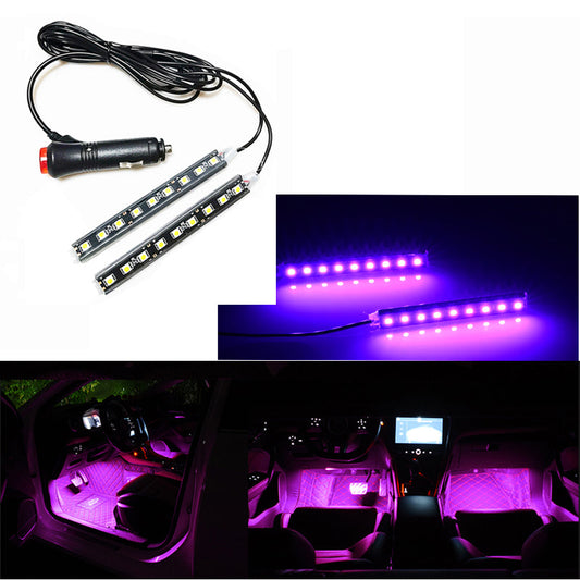 Car interior LED foot sole decoration light strip for Hyundai ix35 iX45 iX25 i20 i30 Sonata,Verna,Solaris,Elantra,Accent