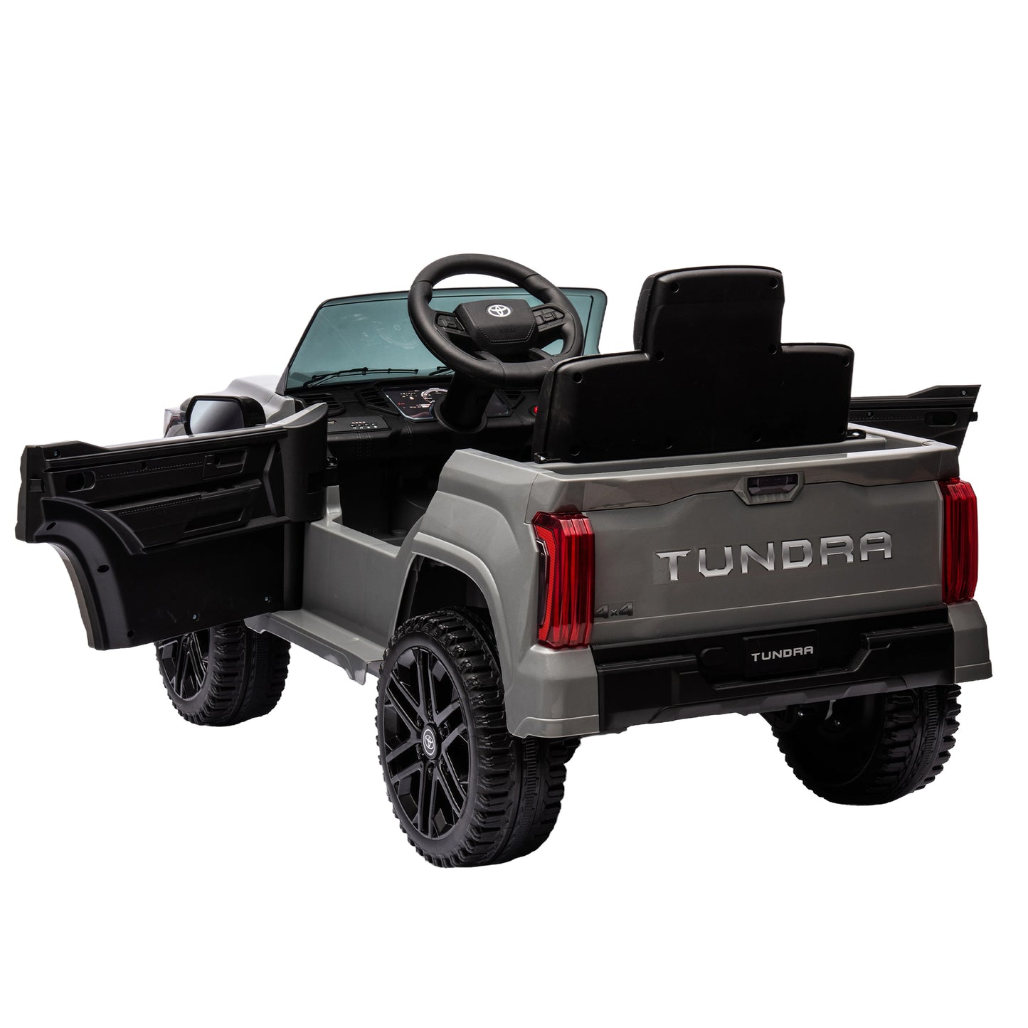 Officially Licensed Toyota Tundra Pickup,electric Pickup car ride on for kid, 12V electric ride on toy,2.4G W/Parents Remote Control,electric car for kids,Three speed adjustable,Power display