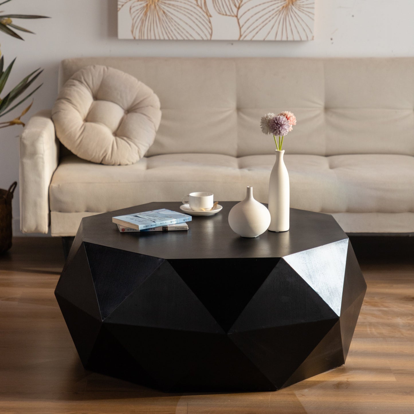 Three-dimensional Retro Style Coffee Table-1