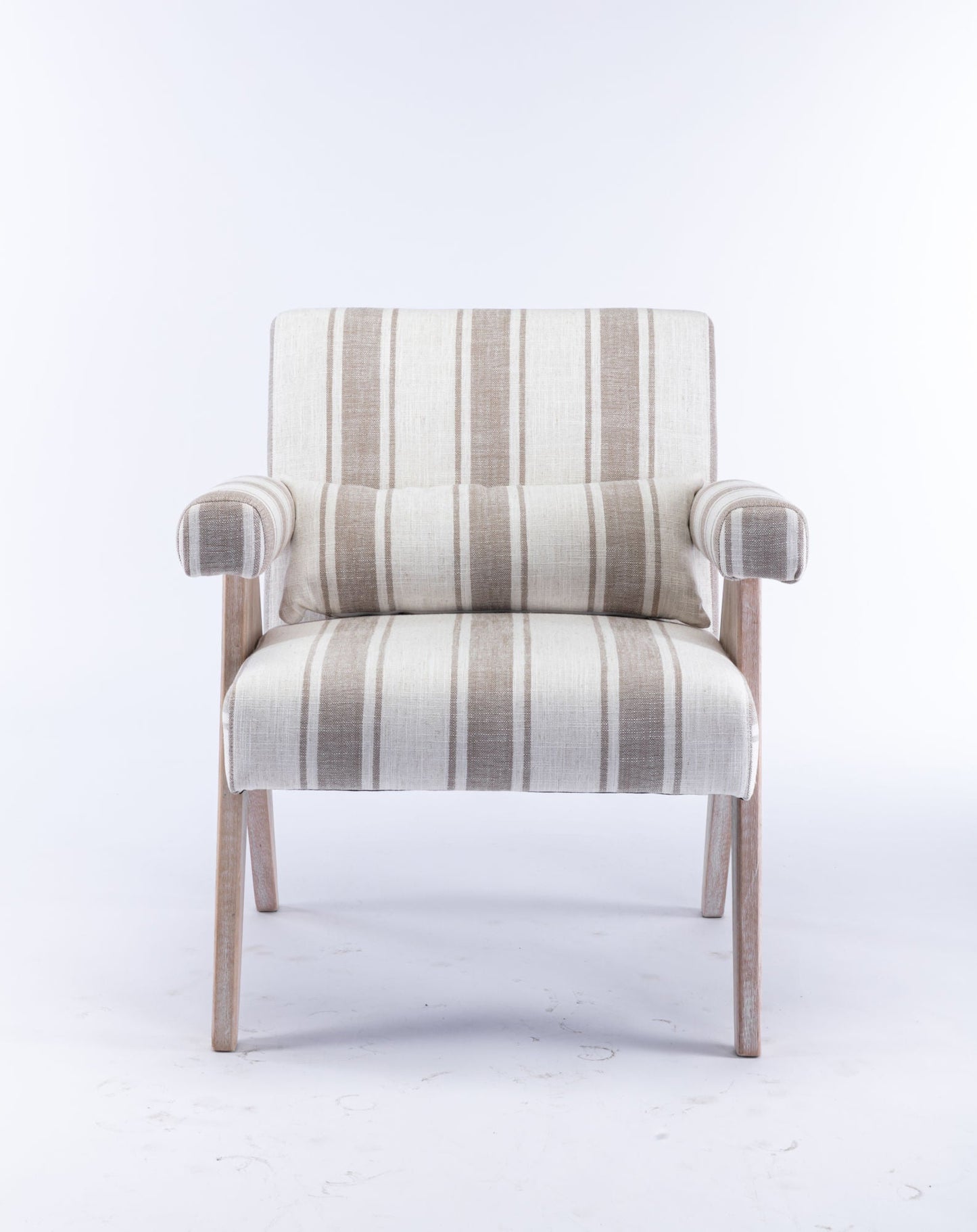 Unique Boho Sherpa Accent Chair-11