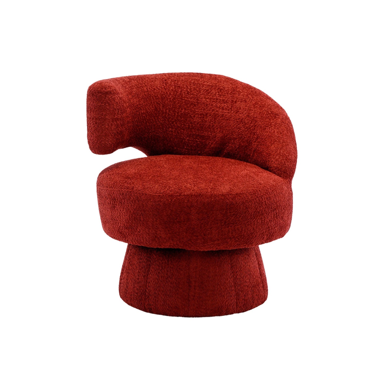 360 Degree Swivel Cuddle Barrel Accent Chairs-0