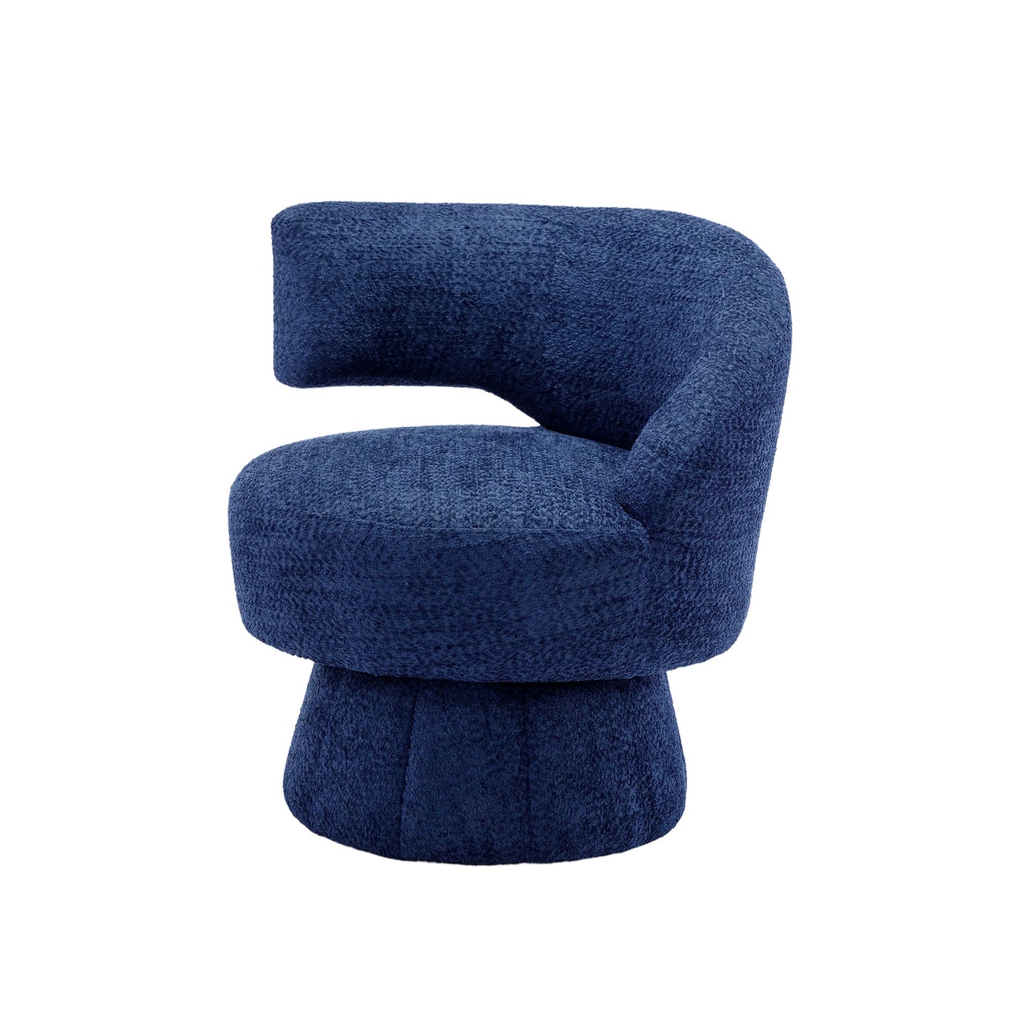 360 Degree Swivel Cuddle Barrel Accent Chairs-16