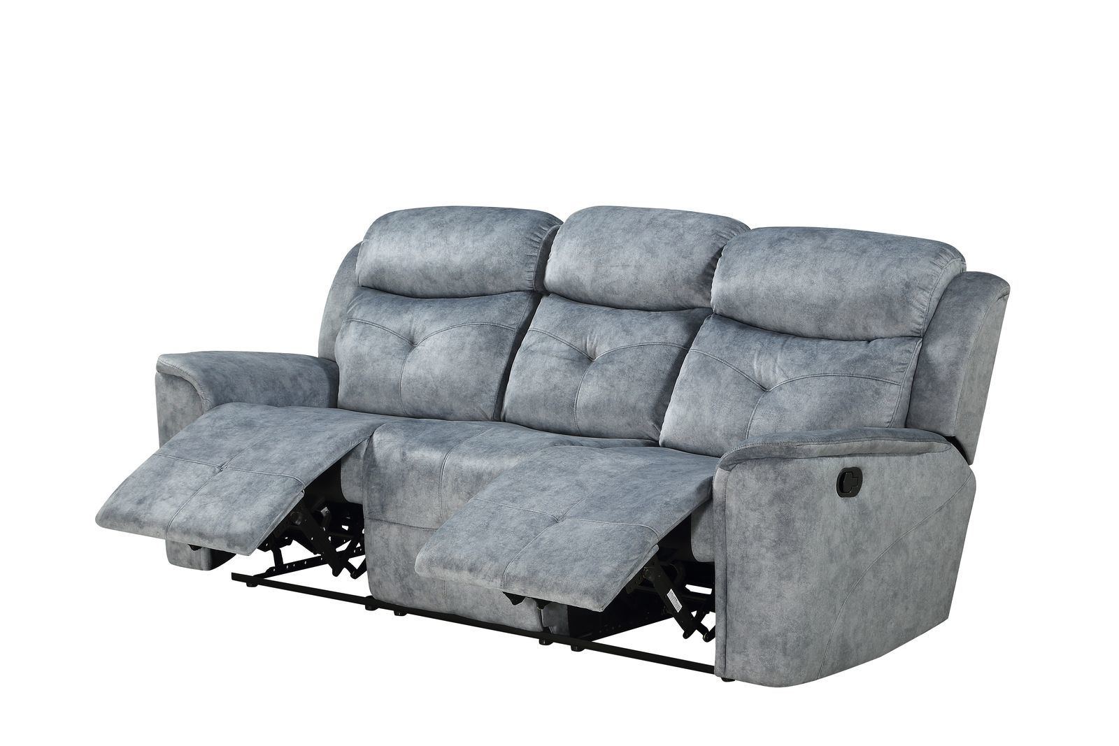 Mariana Sofa (Motion), Silver Gray Fabric-0