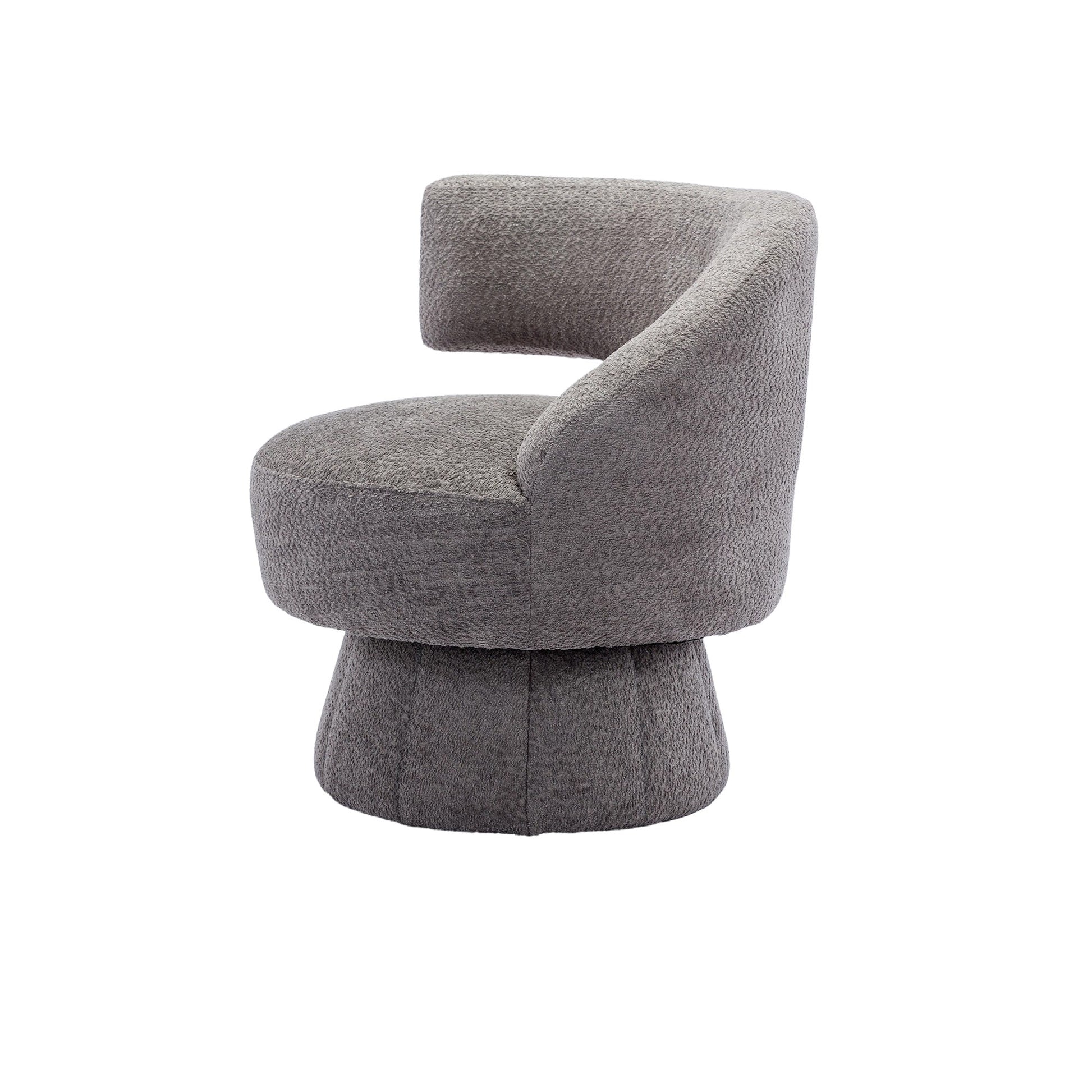 360 Degree Swivel Cuddle Barrel Accent Chairs-16