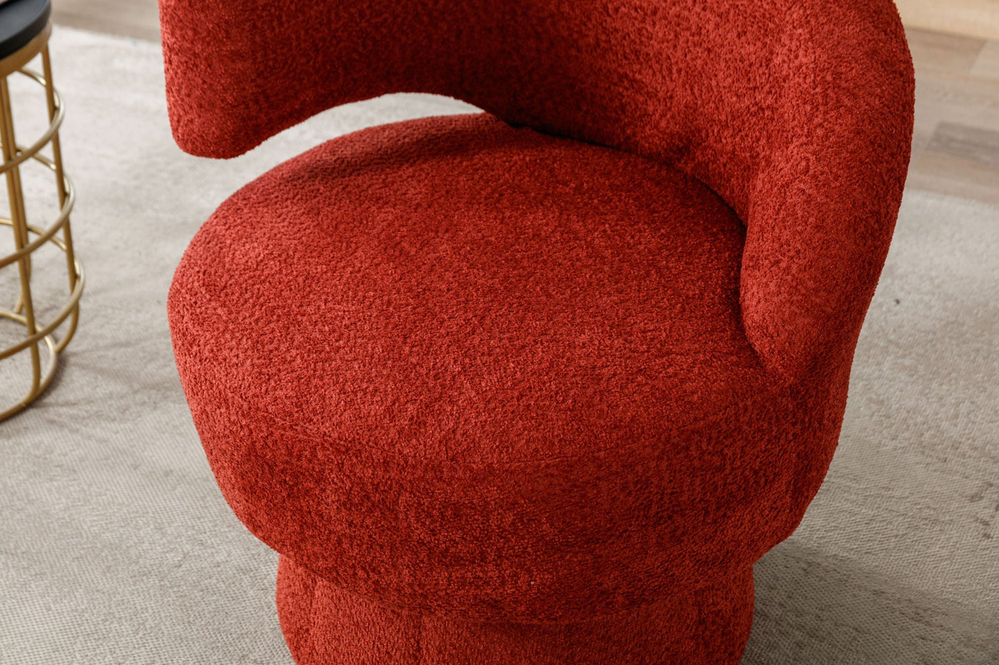 360 Degree Swivel Cuddle Barrel Accent Chairs-9