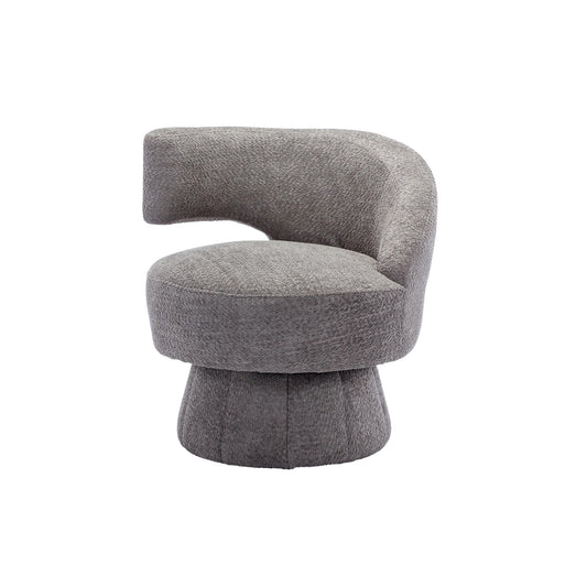 360 Degree Swivel Cuddle Barrel Accent Chairs-0