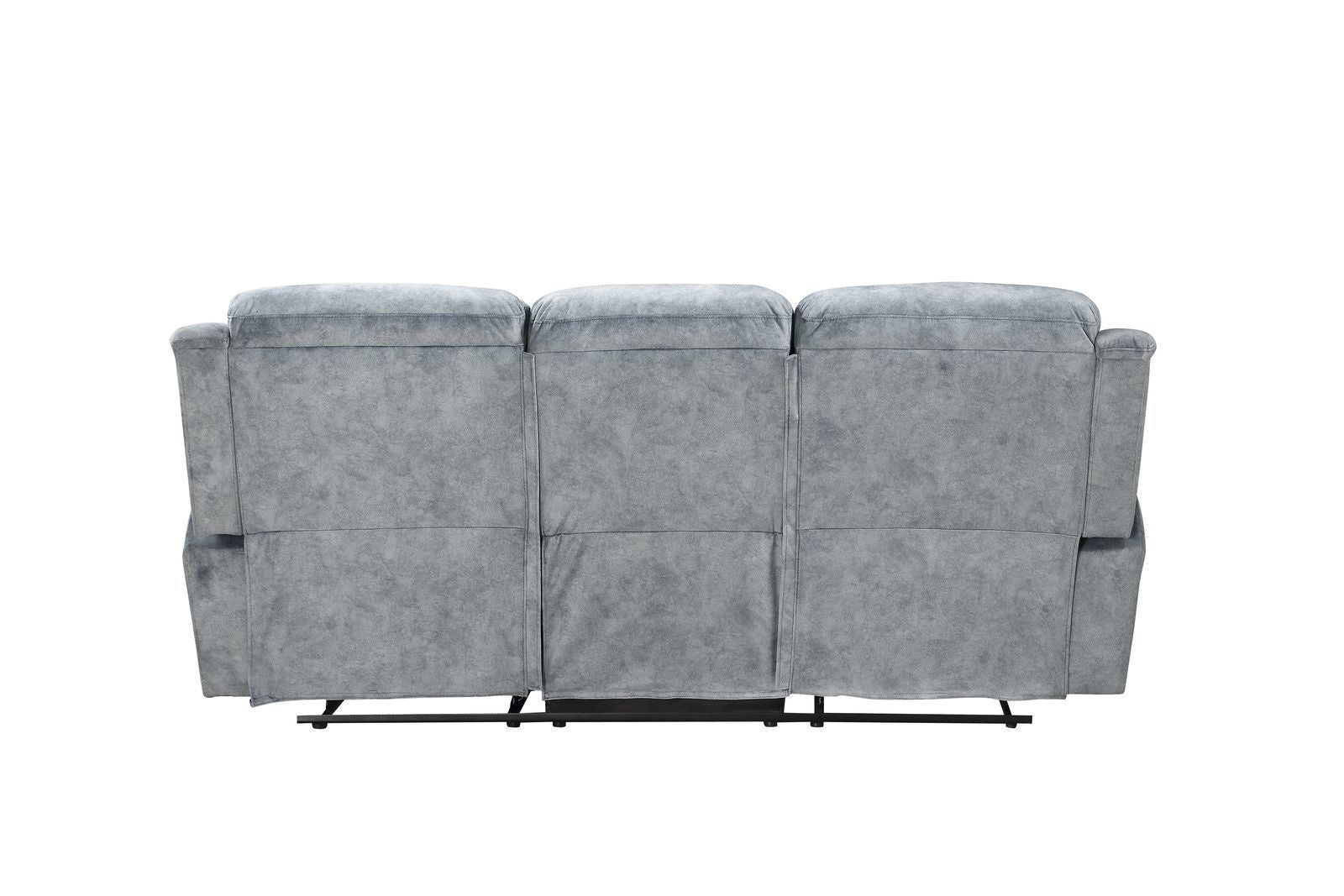 Mariana Sofa (Motion), Silver Gray Fabric-2