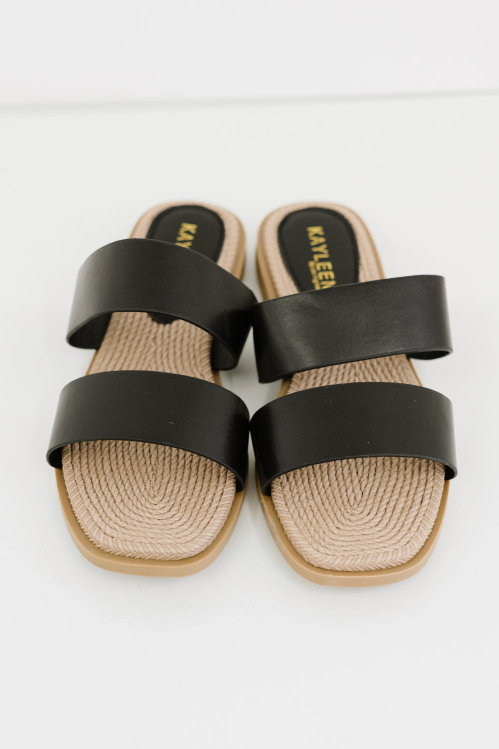 Strappy Slide-On Flip Flop Sandals - American Smart