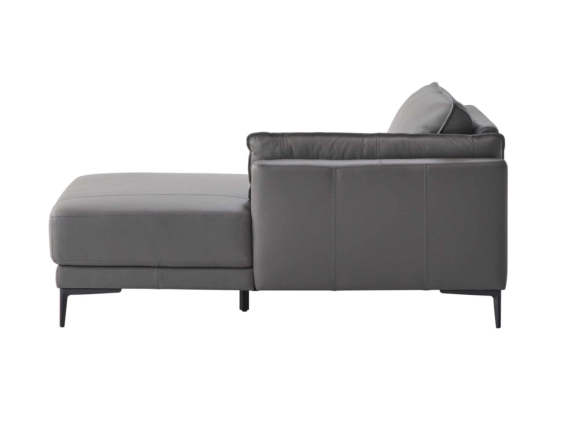 ACME Meka Sectional Sofa, Anthracite Leather-5