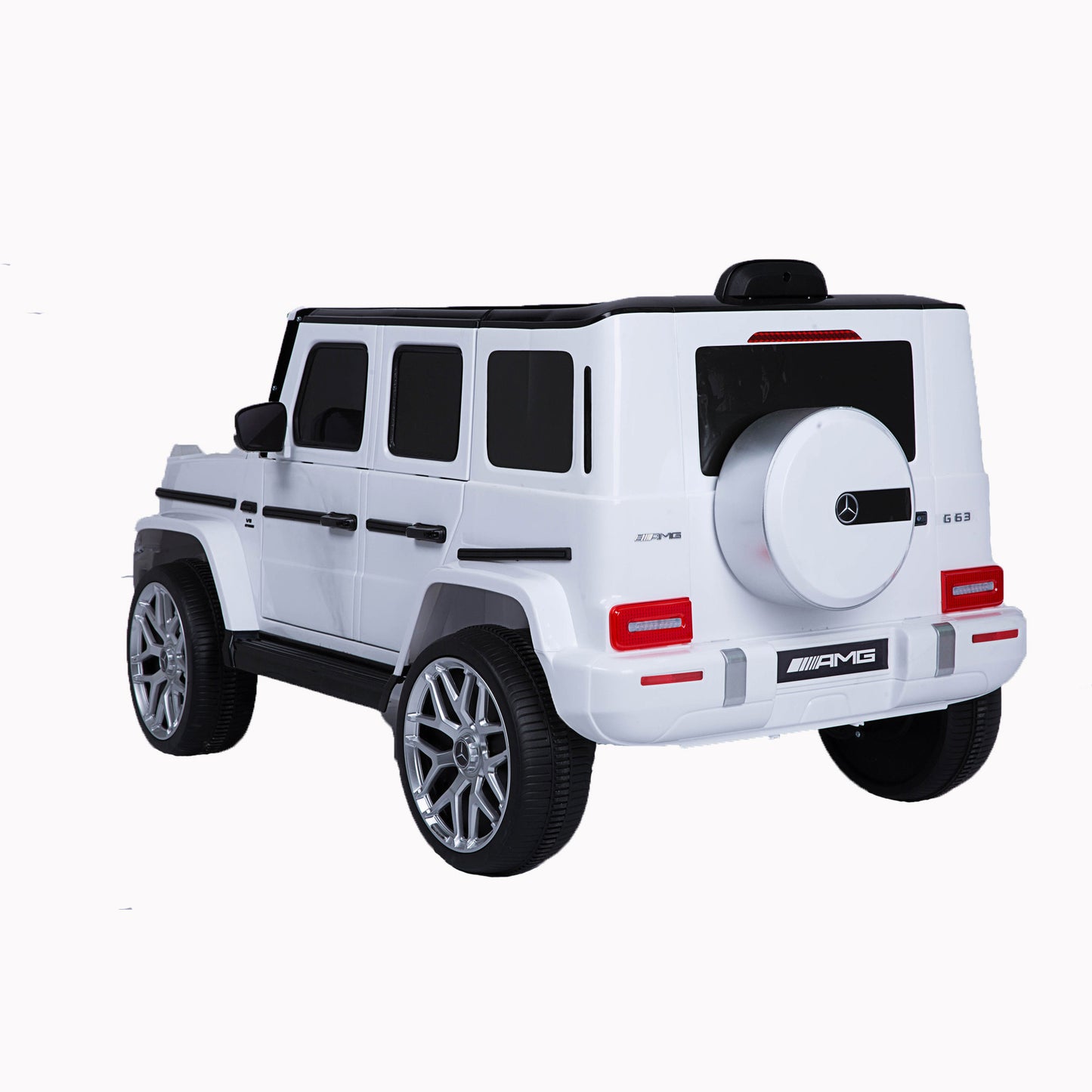 licensed Mercedes-Benz G63 Kids Ride On Car,kids Electric Car with Remote Control   12V licensed children car Motorized Vehicles  for   Girls,Boys,gift  , Music, Horn, Spring Suspension, Safety Lock