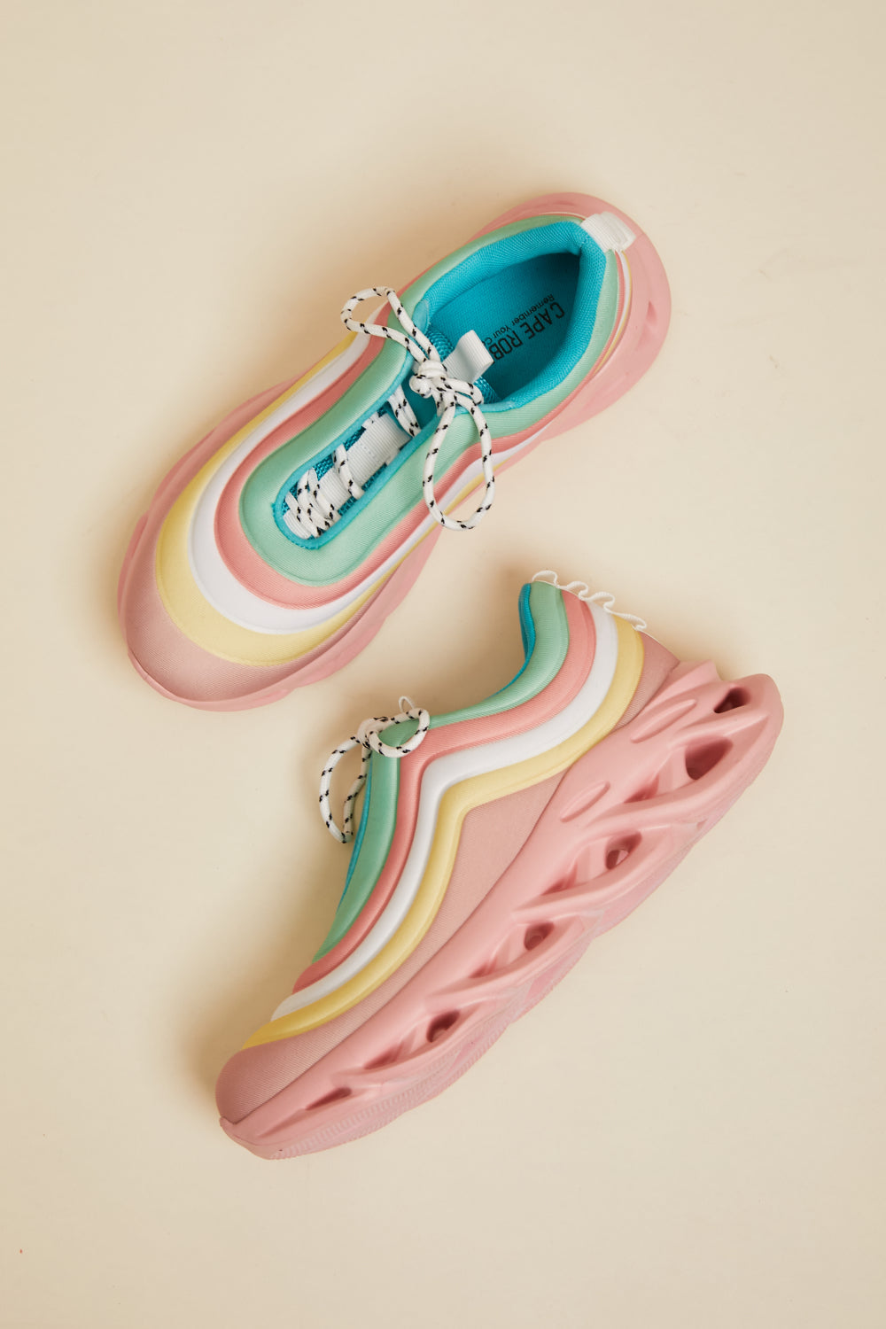 Fun Rainbow Sneakers - American Smart