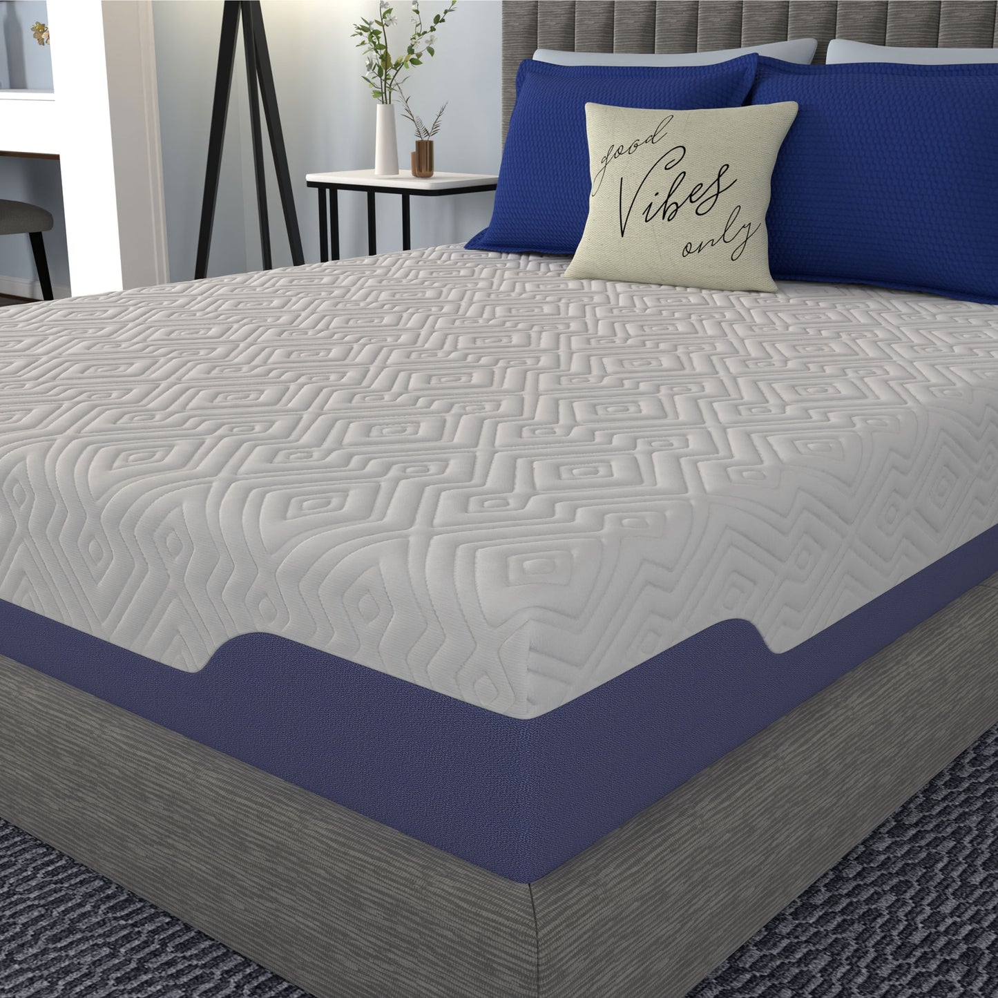 Vibe 12" Supreme Cooling Hybrid Memory Foam and Innerspring Mattress - King