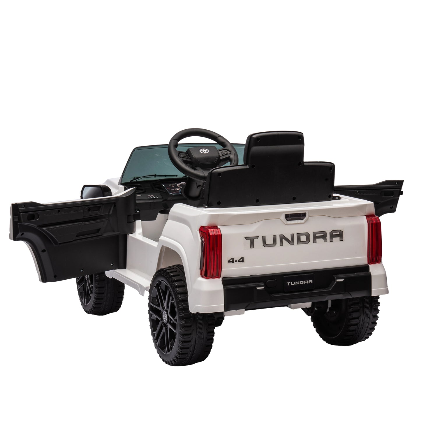 Officially Licensed Toyota Tundra Pickup,electric Pickup car ride on for kid, 12V electric ride on toy,2.4G W/Parents Remote Control,electric car for kids,Three speed adjustable,Power display