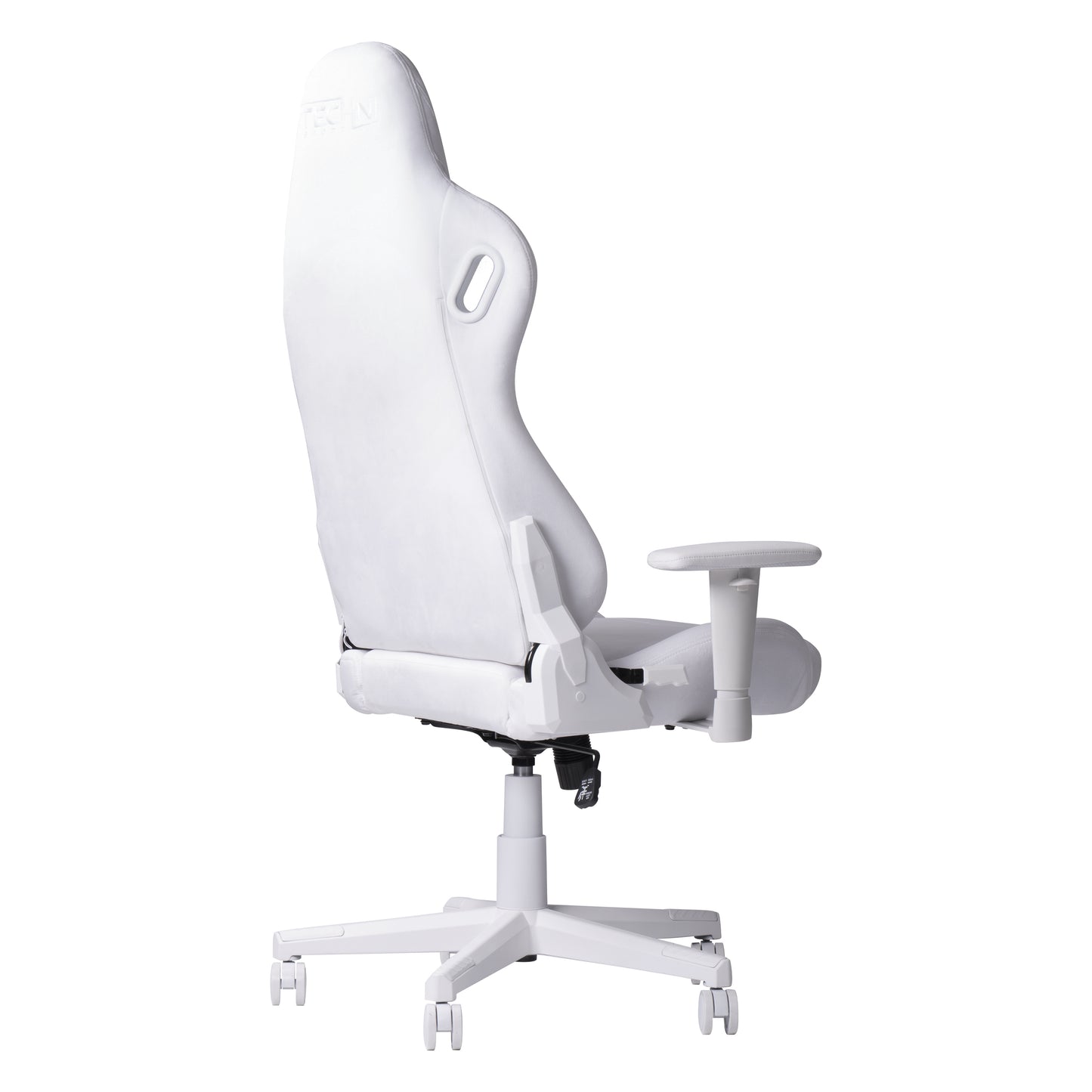 Techni Sport TSF45C Velvet Memory Foam Gaming Chair – White