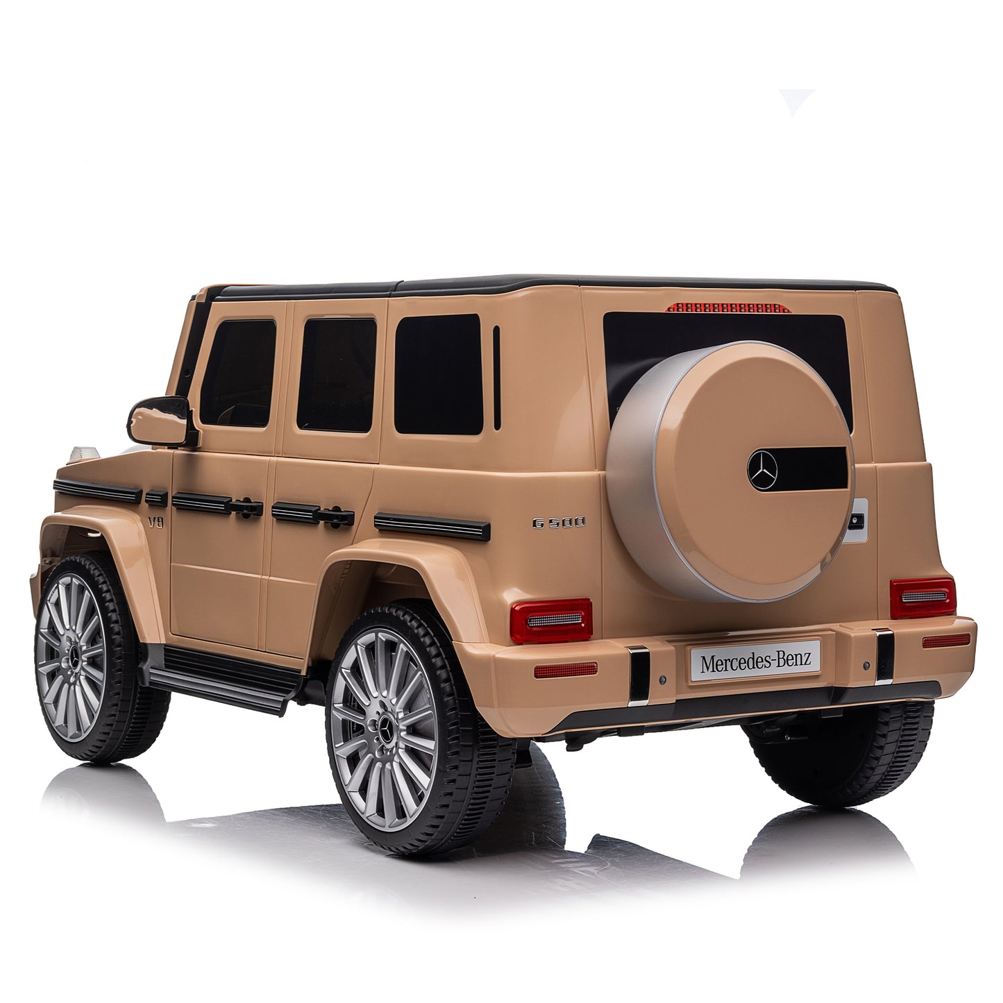 Licensed Mercedes-Benz G500,24V Kids ride on toy 2.4G W/Parents Remote Control,electric car for kids,Three speed adjustable,Power display, USB,MP3 ,Bluetooth,LED light,Three-point safety belt