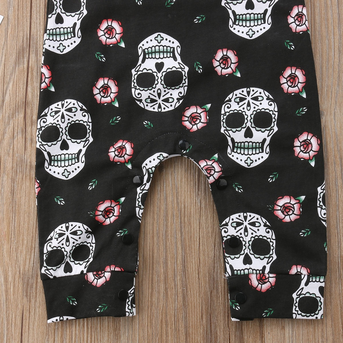 baby-girl-skull-romper-set