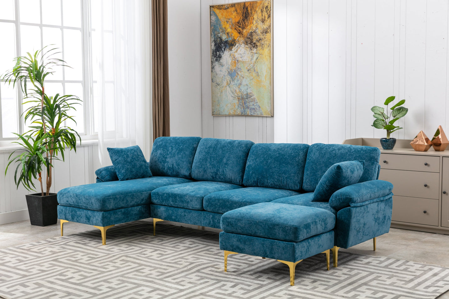 Accent sectional Sofa-3