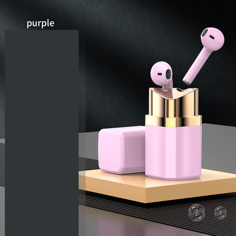 fashion-individual-earphone-lipstick-bluetooth-earphone-in-ear-noise-reduction