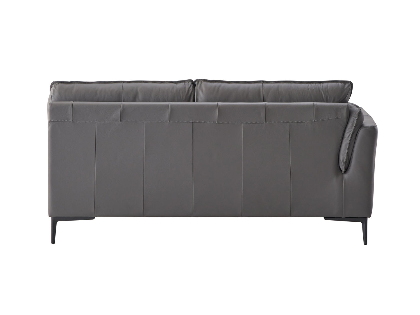 ACME Meka Sectional Sofa, Anthracite Leather-8