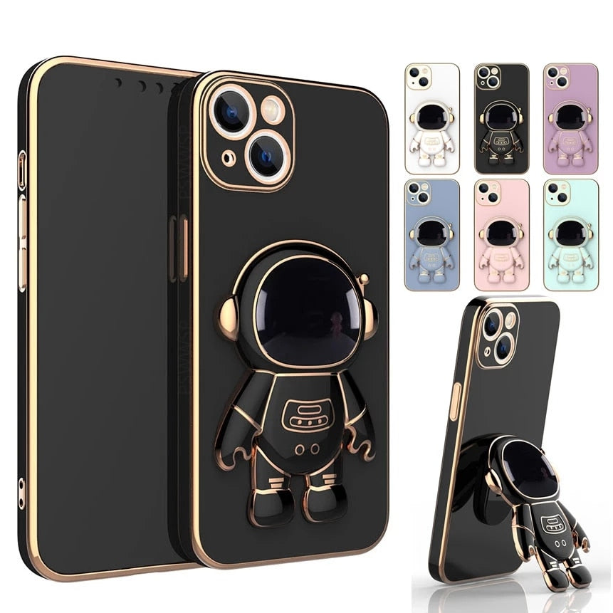 3D Astronaut  Phone Case with Holder