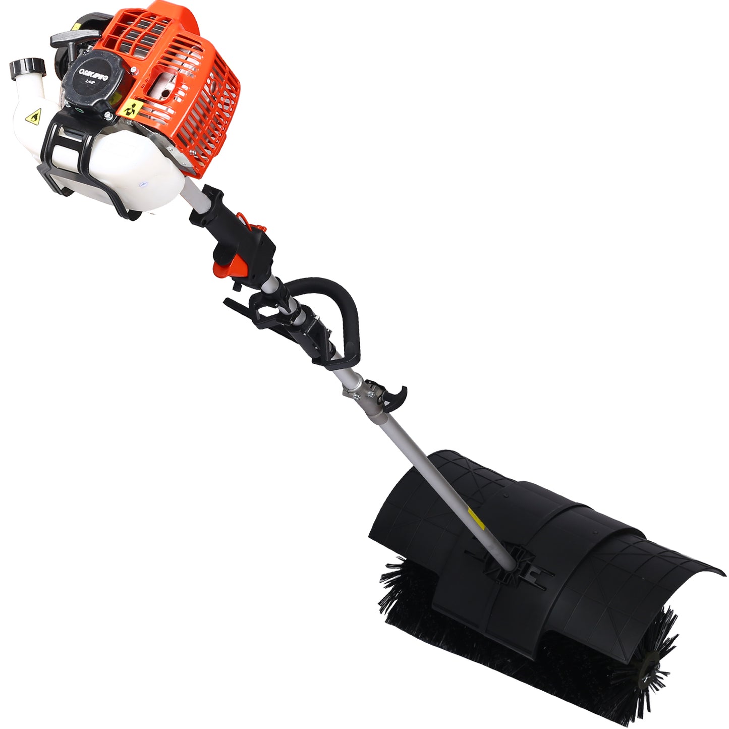 snow sweeper GASOLINE POWERED  BROOM SWEEPER,52CC 2 STROKE ,BROOM  BRUSH  21x10"  EPA