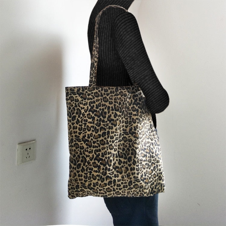 Single-Shoulder Canvas Tote Bags