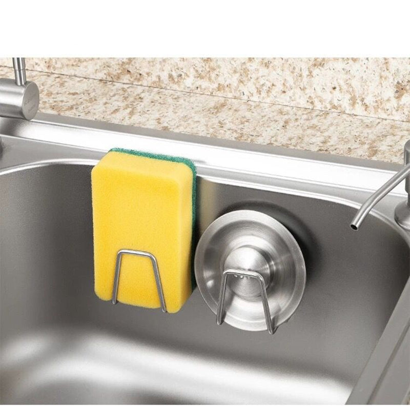 kitchen-stainless-steel-sink-sponges-holder