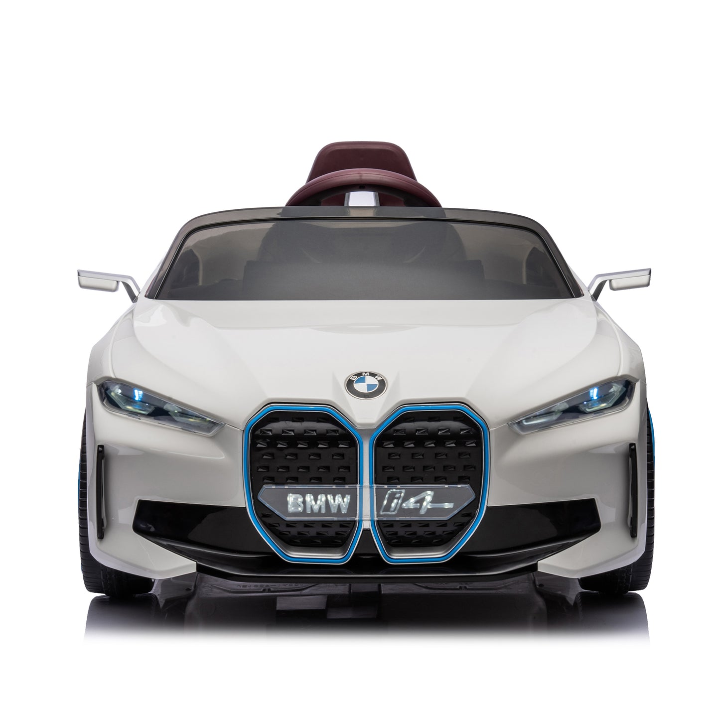 Licensed BMW I4,12v Kids ride on car 2.4G W/Parents Remote Control,electric car for kids,Three speed adjustable,Power display, USB,MP3 ,Bluetooth,LED light,Two-point safety belt,story