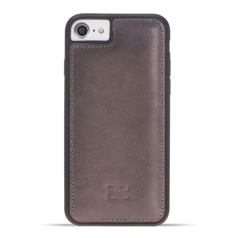 Flexible Genuine Leather Back Cover for Apple iPhone 7 8 SE2 SE3 Series-10