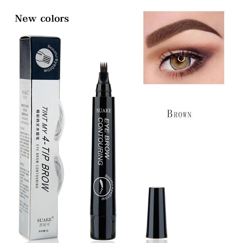 Waterproof Fork Tip Eyebrow Tattoo Pen