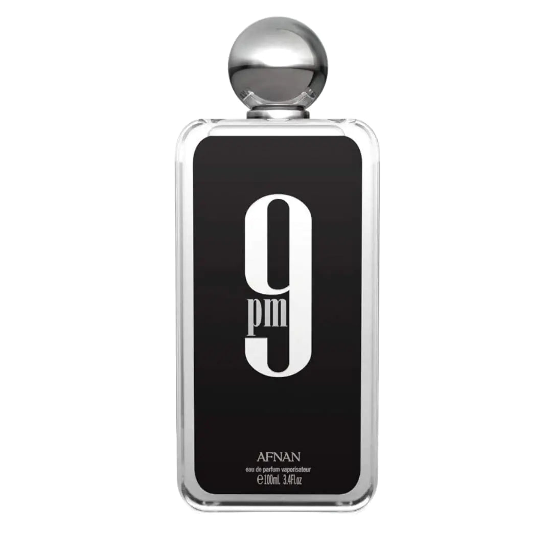 Afnan 9 Pm Pour Homme Eau de Parfum Spray for Men, 3.4 Ounce Vanilla 3.4 Fl Oz (Pack of 1)